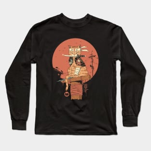 Ninja Meowster Long Sleeve T-Shirt